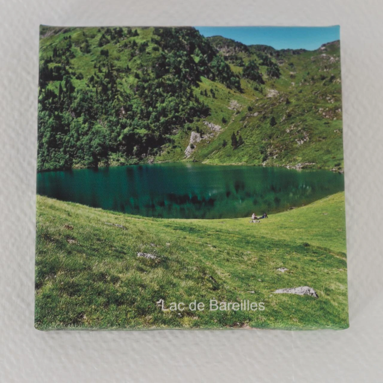 ✨COUP DE CŒUR 🏔️Lac de Bareilles – Toile Foto Pirineus 20x20 cm | Decoração Natureza – photo 3